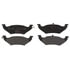 VXD662MHP by VORTEX - Brake Parts Inc Vortex Metallic Disc Brake Pad Set