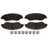 BKP774CH by BRAKE PRO - Brake Parts Inc Brake Pro OEQF Ceramic Disc Brake Pad Set