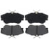 VXD638M by VORTEX - Brake Parts Inc Vortex Metallic Disc Brake Pad Set