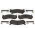 BKP785CH by BRAKE PRO - Brake Parts Inc Brake Pro OEQF Ceramic Disc Brake Pad Set