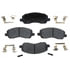 BKP866CH by BRAKE PRO - Brake Parts Inc Brake Pro OEQF Ceramic Disc Brake Pad Set