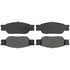 VXD933M by VORTEX - Brake Parts Inc Vortex Metallic Disc Brake Pad Set