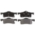 VXD935MH by VORTEX - Brake Parts Inc Vortex Metallic Disc Brake Pad Set