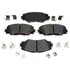 BKP1210CH by BRAKE PRO - Brake Parts Inc Brake Pro OEQF Ceramic Disc Brake Pad Set