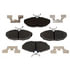 VXD944MH by VORTEX - Brake Parts Inc Vortex Metallic Disc Brake Pad Set