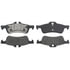 BKP1060M by BRAKE PRO - Brake Parts Inc Brake Pro OEQF Metallic Disc Brake Pad Set