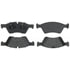 BKP1123M by BRAKE PRO - Brake Parts Inc Brake Pro OEQF Metallic Disc Brake Pad Set