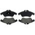 VXD950M by VORTEX - Brake Parts Inc Vortex Metallic Disc Brake Pad Set