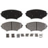 VXD1009MH by VORTEX - Brake Parts Inc Vortex Metallic Disc Brake Pad Set