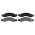 VXD1010M by VORTEX - Brake Parts Inc Vortex Metallic Disc Brake Pad Set