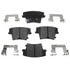 VXD1057ACH by VORTEX - Brake Parts Inc Vortex Ceramic Disc Brake Pad Set