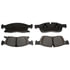 BKP1455CH by BRAKE PRO - Brake Parts Inc Brake Pro OEQF Ceramic Disc Brake Pad Set