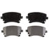VXD1018MH by VORTEX - Brake Parts Inc Vortex Metallic Disc Brake Pad Set
