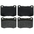 BKP1367CH by BRAKE PRO - Brake Parts Inc Brake Pro OEQF Ceramic Disc Brake Pad Set