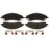 VXD1019ACH by VORTEX - Brake Parts Inc Vortex Ceramic Disc Brake Pad Set