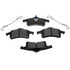 VXD791CH by VORTEX - Brake Parts Inc Vortex Ceramic Disc Brake Pad Set