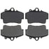 VXD737M by VORTEX - Brake Parts Inc Vortex Metallic Disc Brake Pad Set