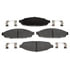 VXD953CH by VORTEX - Brake Parts Inc Vortex Ceramic Disc Brake Pad Set
