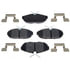 BKP1082MH by BRAKE PRO - Brake Parts Inc Brake Pro OEQF Metallic Disc Brake Pad Set