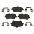VXD872MH by VORTEX - Brake Parts Inc Vortex Metallic Disc Brake Pad Set