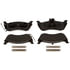 VXD875MH by VORTEX - Brake Parts Inc Vortex Metallic Disc Brake Pad Set