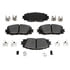 BKP1184ACH by BRAKE PRO - Brake Parts Inc Brake Pro OEQF Ceramic Disc Brake Pad Set