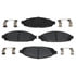 VXD931MH by VORTEX - Brake Parts Inc Vortex Metallic Disc Brake Pad Set