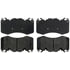 BKP1426M by BRAKE PRO - Brake Parts Inc Brake Pro OEQF Metallic Disc Brake Pad Set