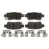 VXD1088CH by VORTEX - Brake Parts Inc Vortex Ceramic Disc Brake Pad Set