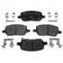 VXD1093CH by VORTEX - Brake Parts Inc Vortex Ceramic Disc Brake Pad Set
