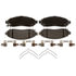 VXD1094MH by VORTEX - Brake Parts Inc Vortex Metallic Disc Brake Pad Set