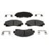 VXD1102CH by VORTEX - Brake Parts Inc Vortex Ceramic Disc Brake Pad Set