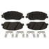 VXD1202CH by VORTEX - Brake Parts Inc Vortex Ceramic Disc Brake Pad Set