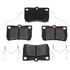 VXD1113CH by VORTEX - Brake Parts Inc Vortex Ceramic Disc Brake Pad Set