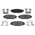 VXD1114MH by VORTEX - Brake Parts Inc Vortex Metallic Disc Brake Pad Set