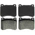 VXD1121MH by VORTEX - Brake Parts Inc Vortex Metallic Disc Brake Pad Set