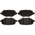 BKP1719C by BRAKE PRO - Brake Parts Inc Brake Pro OEQF Ceramic Disc Brake Pad Set