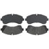 VXD1268MH by VORTEX - Brake Parts Inc Vortex Metallic Disc Brake Pad Set