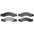 VXD1064M by VORTEX - Brake Parts Inc Vortex Metallic Disc Brake Pad Set