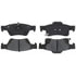 BKP1498C by BRAKE PRO - Brake Parts Inc Brake Pro OEQF Ceramic Disc Brake Pad Set