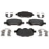 BKP1402CH by BRAKE PRO - Brake Parts Inc Brake Pro OEQF Ceramic Disc Brake Pad Set