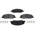 VXD1081MH by VORTEX - Brake Parts Inc Vortex Metallic Disc Brake Pad Set