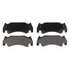 Vortex VXD1085MH Disc Brake Pad Set Brake Parts Inc Vortex Metallic Disc Brake Pad Set
