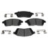 BKP1422CH by BRAKE PRO - Brake Parts Inc Brake Pro OEQF Ceramic Disc Brake Pad Set