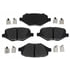 VXD1377CH by VORTEX - Brake Parts Inc Vortex Ceramic Disc Brake Pad Set