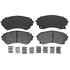 VXD1331MH by VORTEX - Brake Parts Inc Vortex Metallic Disc Brake Pad Set