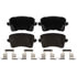 VXD1386CH by VORTEX - Brake Parts Inc Vortex Ceramic Disc Brake Pad Set