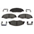VXD1332MH by VORTEX - Brake Parts Inc Vortex Metallic Disc Brake Pad Set