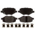 VXD1612MHP by VORTEX - Brake Parts Inc Vortex Metallic Disc Brake Pad Set