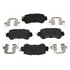 VXD1624CH by VORTEX - Brake Parts Inc Vortex Ceramic Disc Brake Pad Set